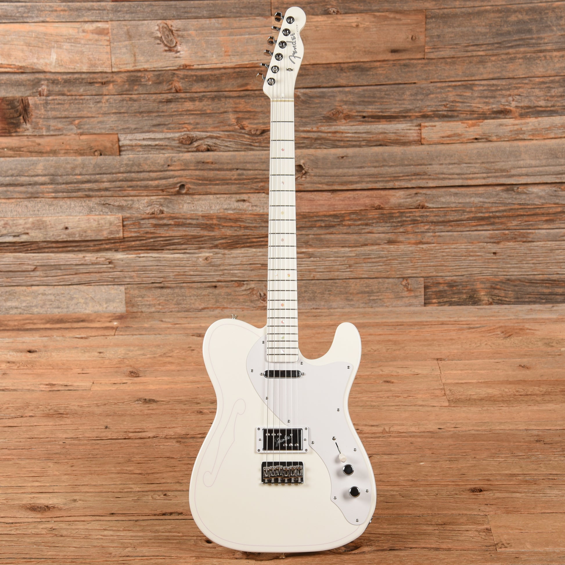 Fender Silent Siren Telecaster Arctic White 2023 Electric Guitars / Solid Body