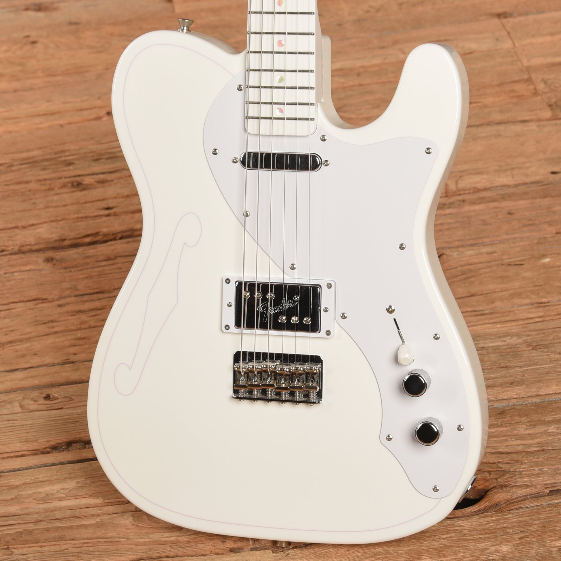 Fender Silent Siren Telecaster Arctic White 2023 Electric Guitars / Solid Body