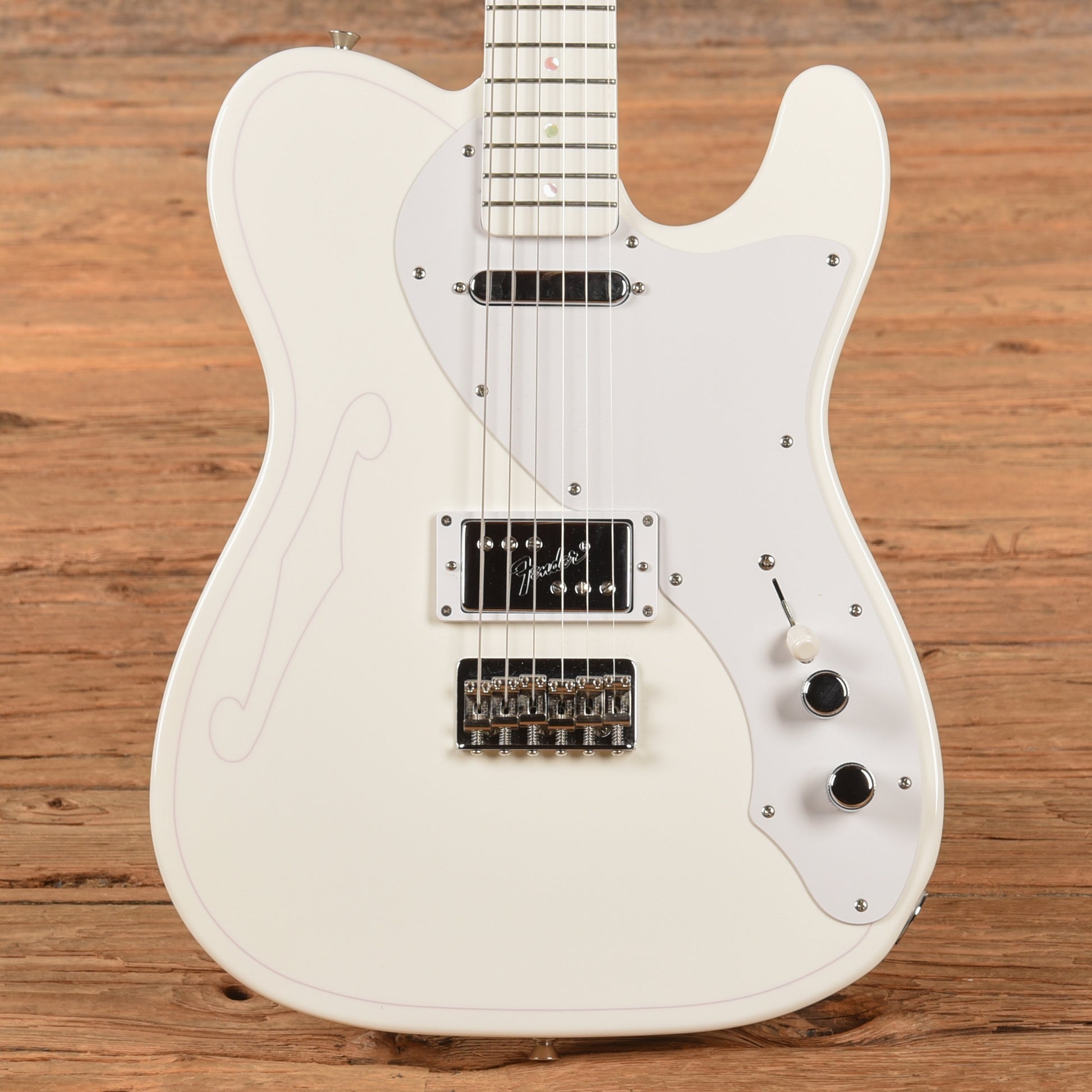 Fender Silent Siren Telecaster Arctic White 2023 Electric Guitars / Solid Body