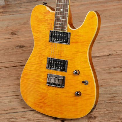 Fender Special Edition Custom Telecaster FMT HH Amber 2018 Electric Guitars / Solid Body