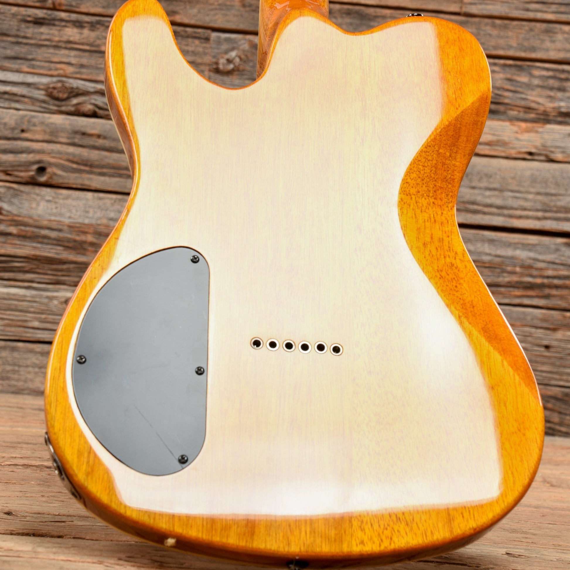 Fender Special Edition Custom Telecaster FMT HH Amber 2018 Electric Guitars / Solid Body