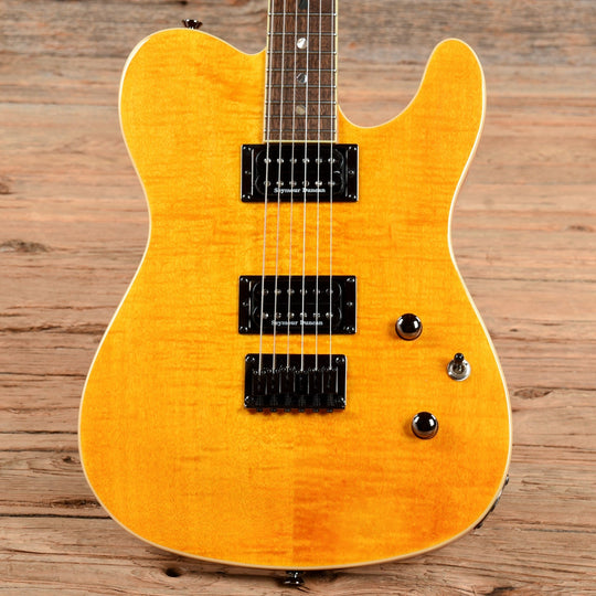 Fender Special Edition Custom Telecaster FMT HH Amber 2021 Electric Guitars / Solid Body