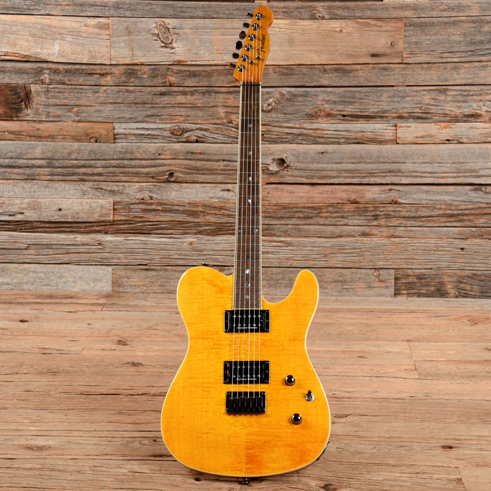 Fender Special Edition Custom Telecaster FMT HH Amber 2021 Electric Guitars / Solid Body
