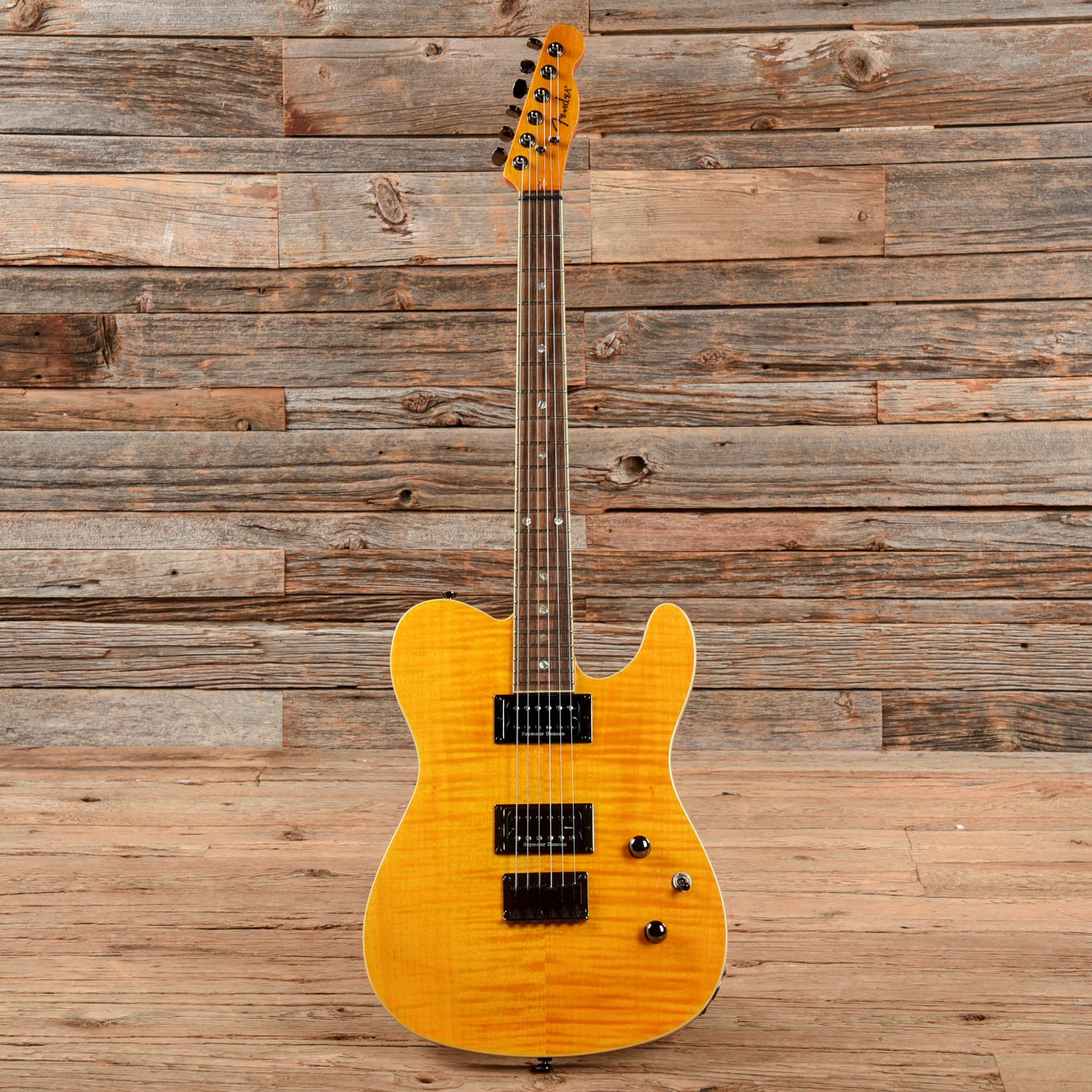 Fender Special Edition Custom Telecaster FMT HH Amber 2022 Electric Guitars / Solid Body