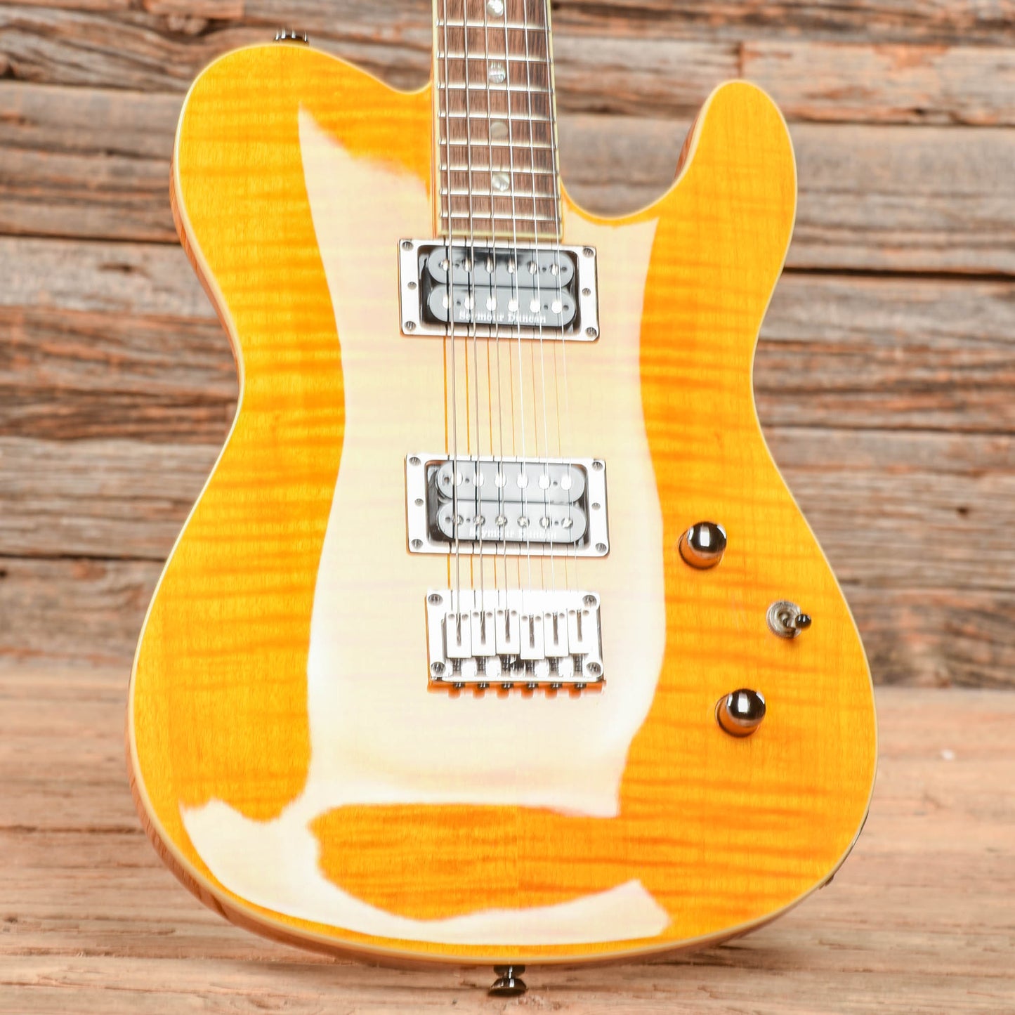 Fender Special Edition Custom Telecaster FMT HH Amber 2022 Electric Guitars / Solid Body