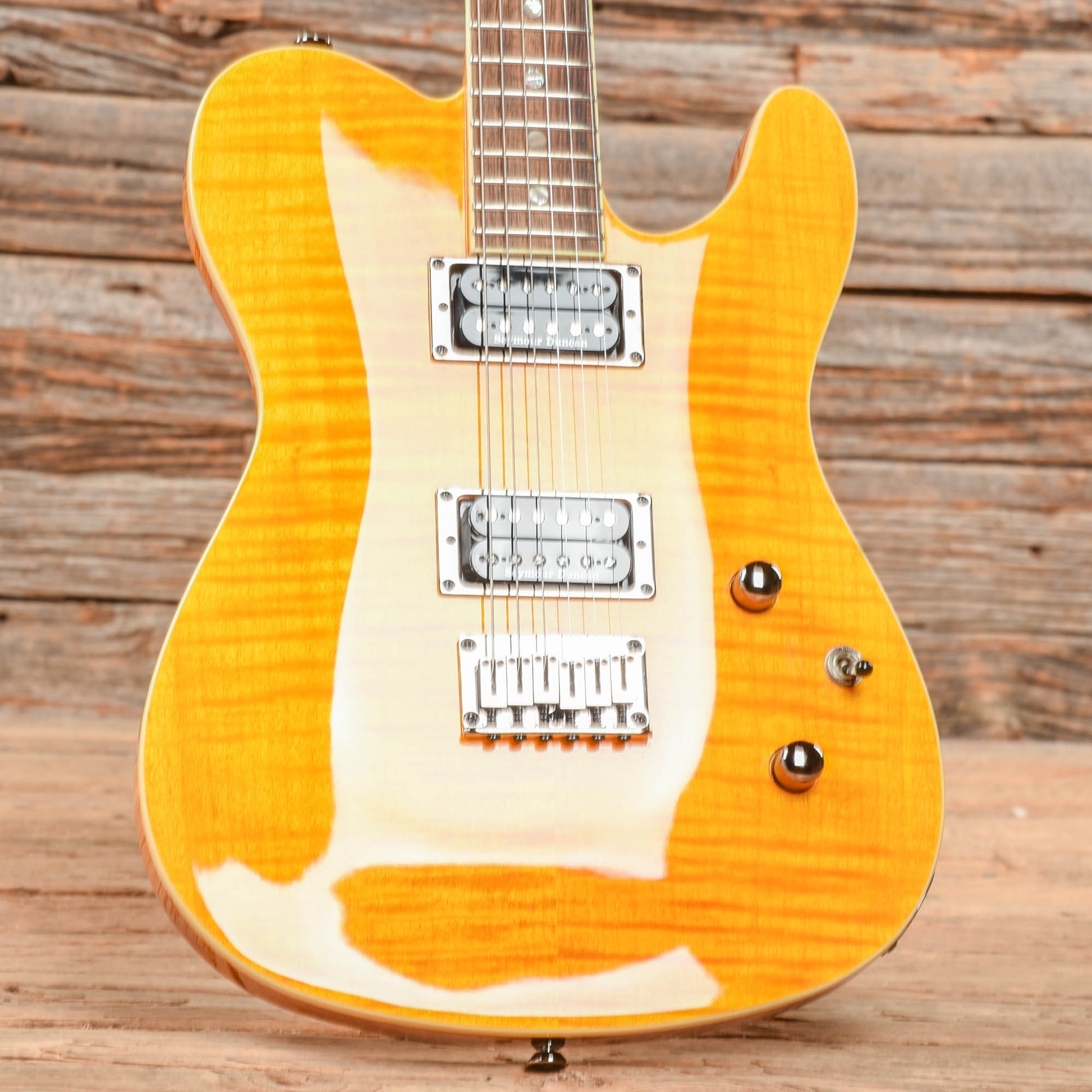Fender Special Edition Custom Telecaster FMT HH Amber 2022 Electric Guitars / Solid Body