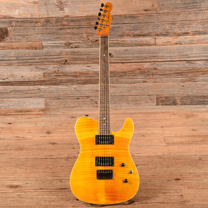 Fender Special Edition Custom Telecaster FMT HH Amber 2023 Electric Guitars / Solid Body