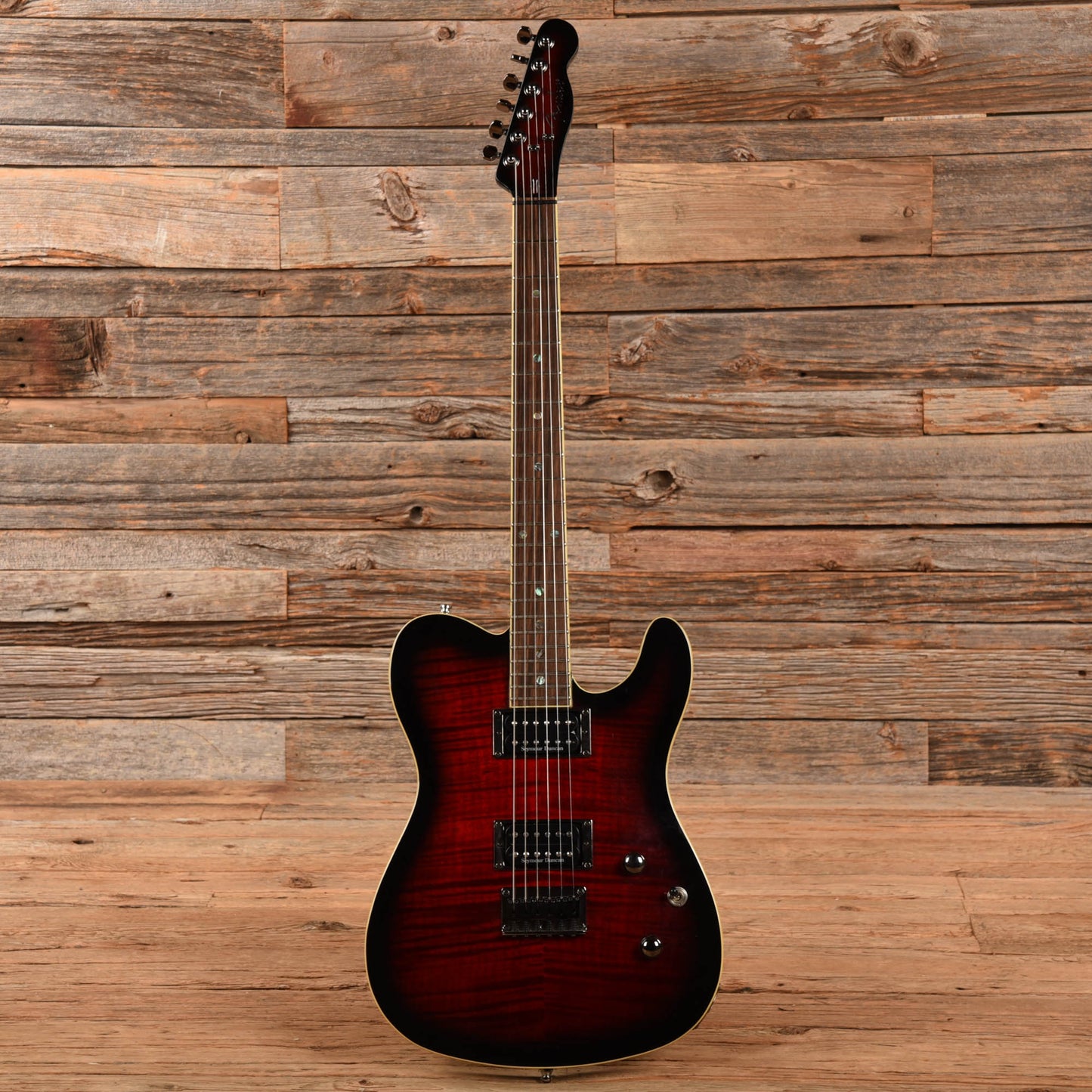 Fender Special Edition Custom Telecaster FMT HH Black Cherry Burst 2010 Electric Guitars / Solid Body