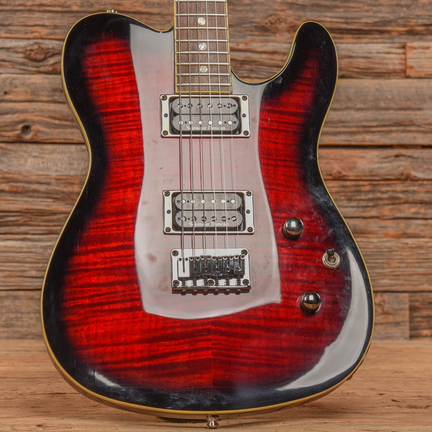 Fender Special Edition Custom Telecaster FMT HH Black Cherry Burst 2010 Electric Guitars / Solid Body
