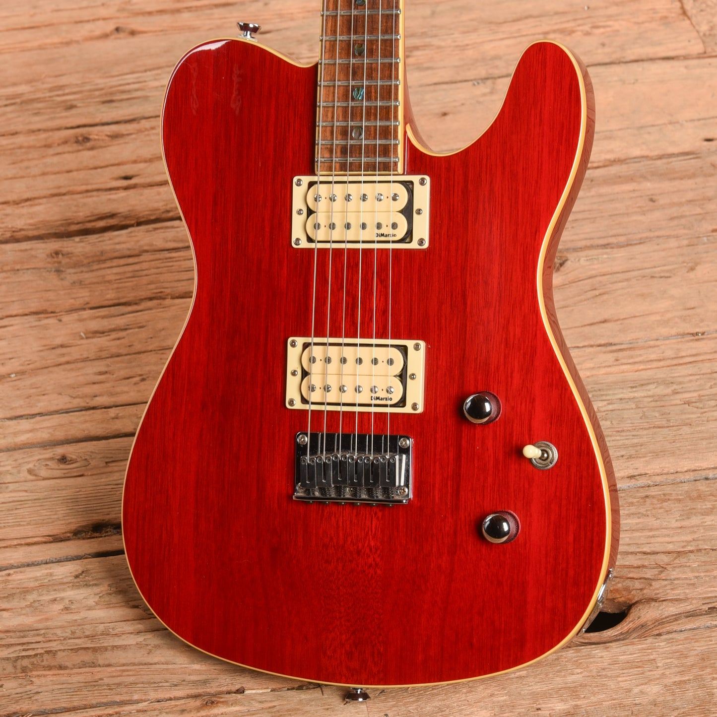 Fender Special Edition FMT Telecaster HH Crimson 2003 Electric Guitars / Solid Body