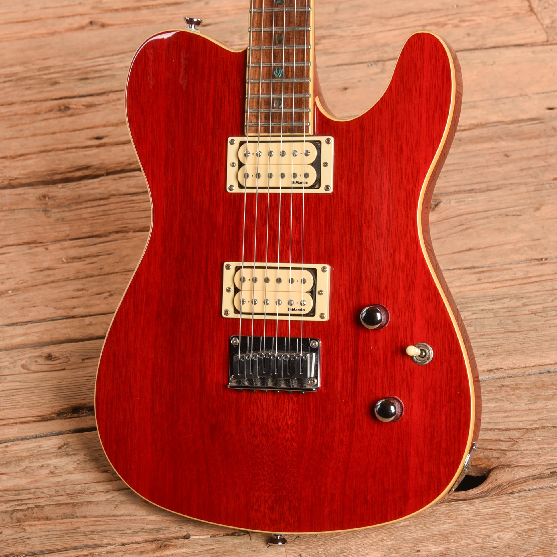 Fender Special Edition FMT Telecaster HH Crimson 2003 Electric Guitars / Solid Body