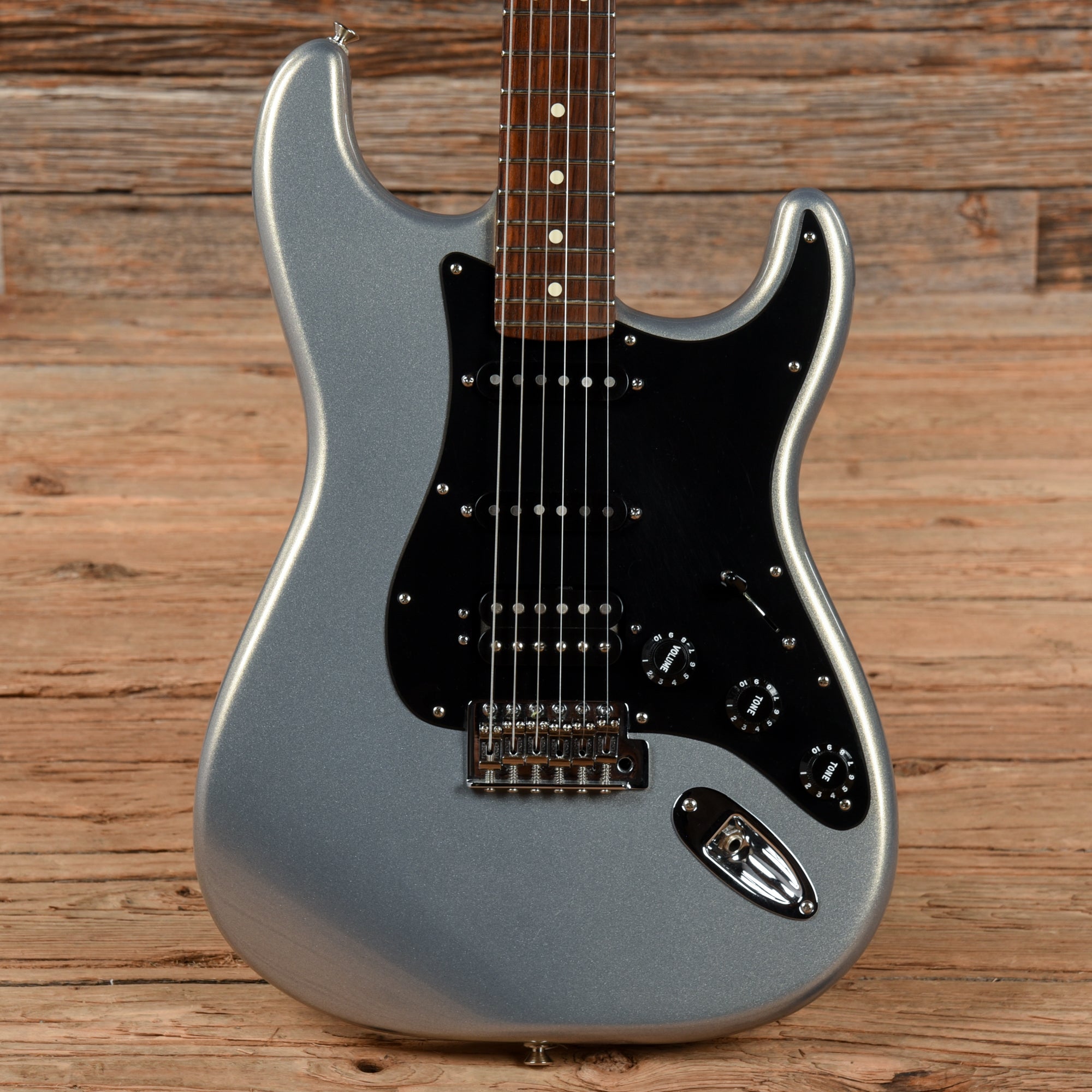 Fender Special Edition Lone Star Stratocaster HSS Ghost Silver 2014 Electric Guitars / Solid Body