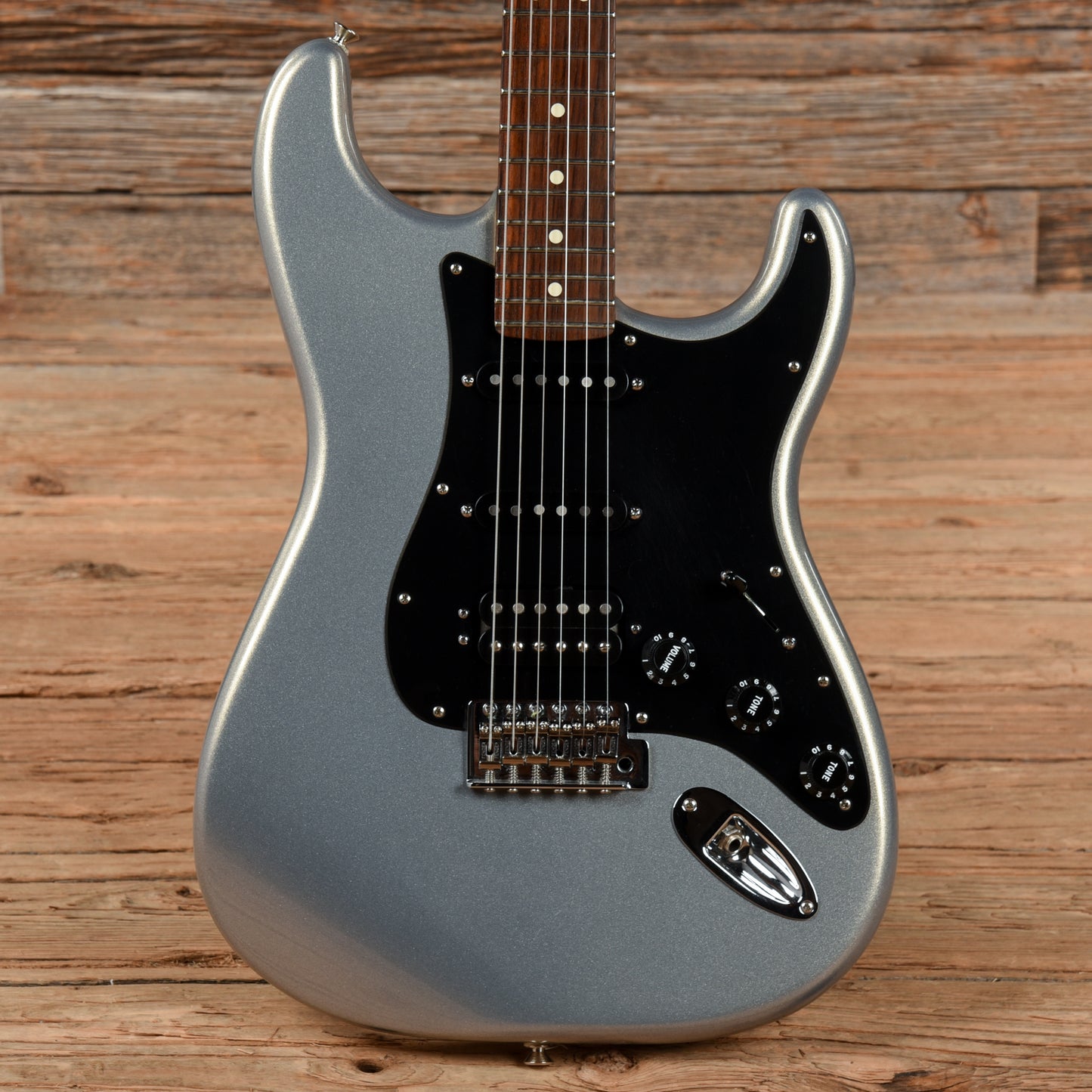 Fender Special Edition Lone Star Stratocaster HSS Ghost Silver 2014 Electric Guitars / Solid Body