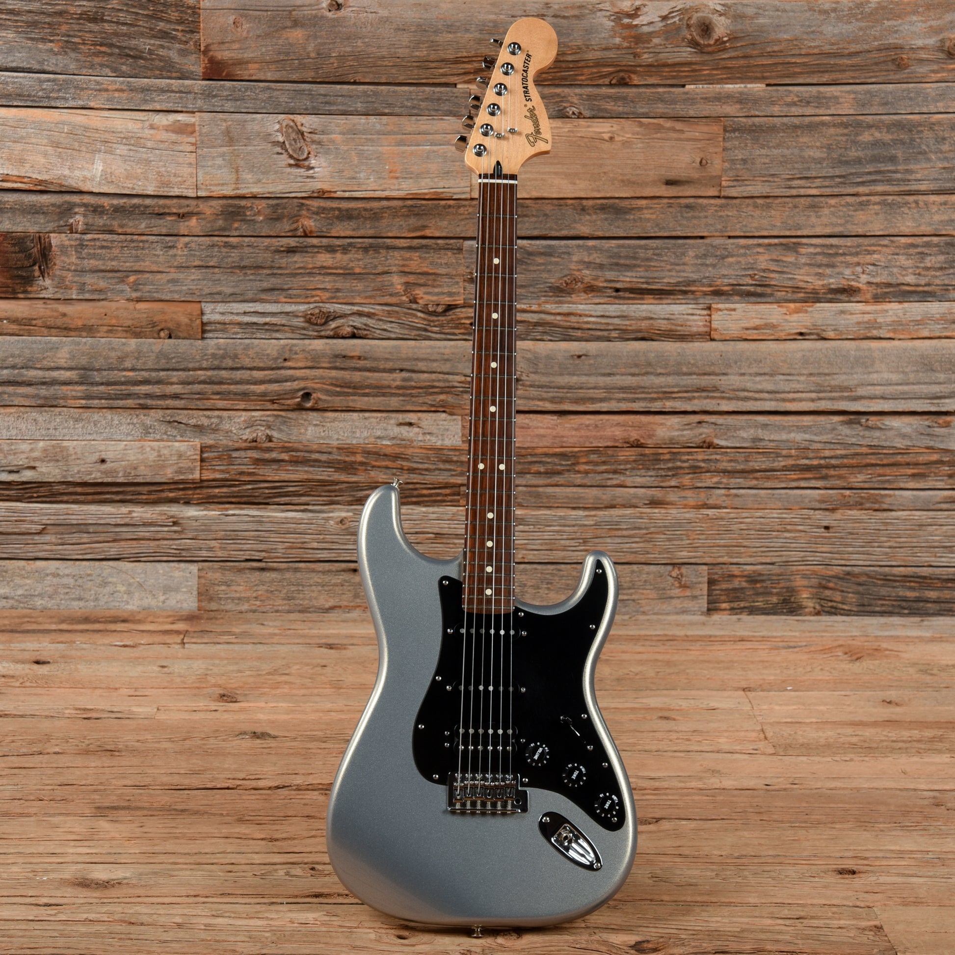 Fender Special Edition Lone Star Stratocaster HSS Ghost Silver 2014 Electric Guitars / Solid Body