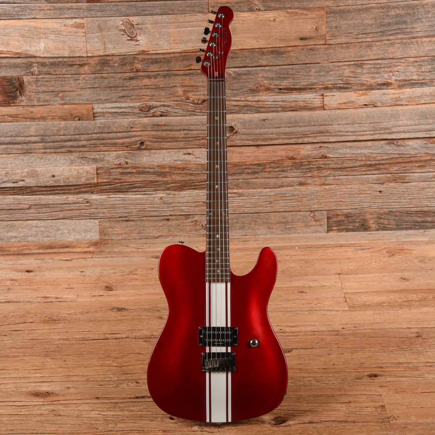 Fender Special Edition Set-Neck Esquire Custom GT Crimson Red Metallic 2003 Electric Guitars / Solid Body