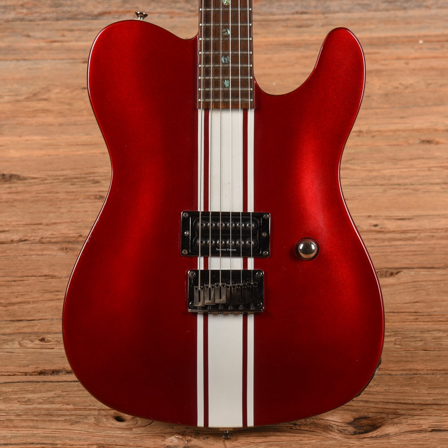 Fender Special Edition Set-Neck Esquire Custom GT Crimson Red Metallic 2003 Electric Guitars / Solid Body