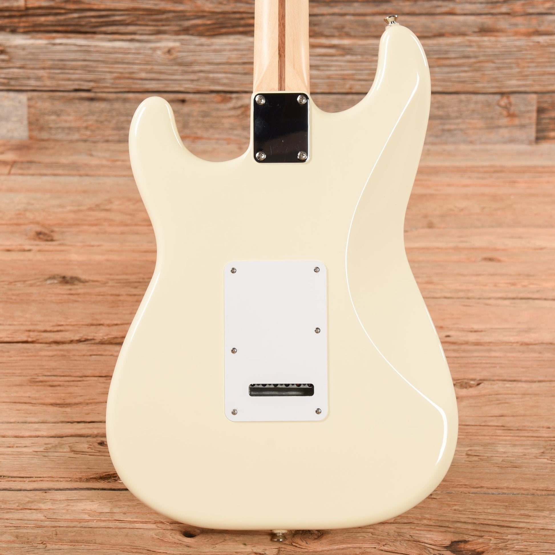 Fender "Squier Series" Standard Stratocaster Olympic White 1995 Electric Guitars / Solid Body