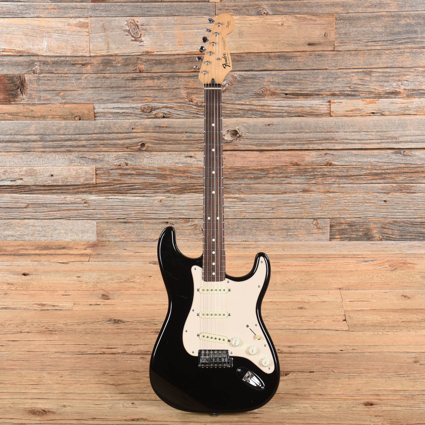 Fender "Squier Series" Stratocaster Black 1995 Electric Guitars / Solid Body