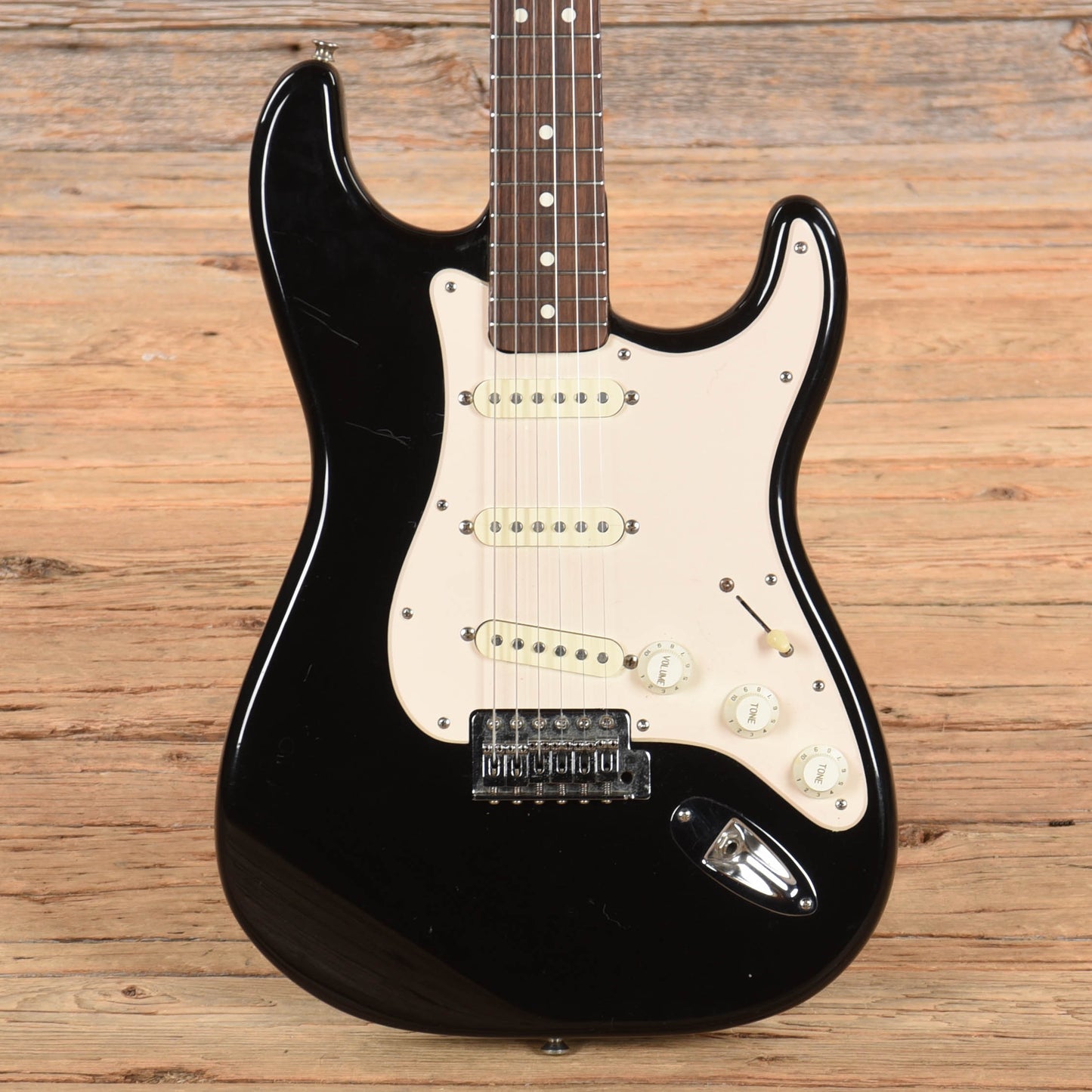 Fender "Squier Series" Stratocaster Black 1995 Electric Guitars / Solid Body