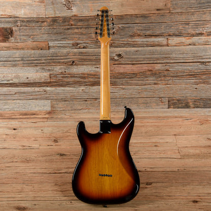 Fender ST-12 12-String Stratocaster Sunburst 2004 Electric Guitars / Solid Body