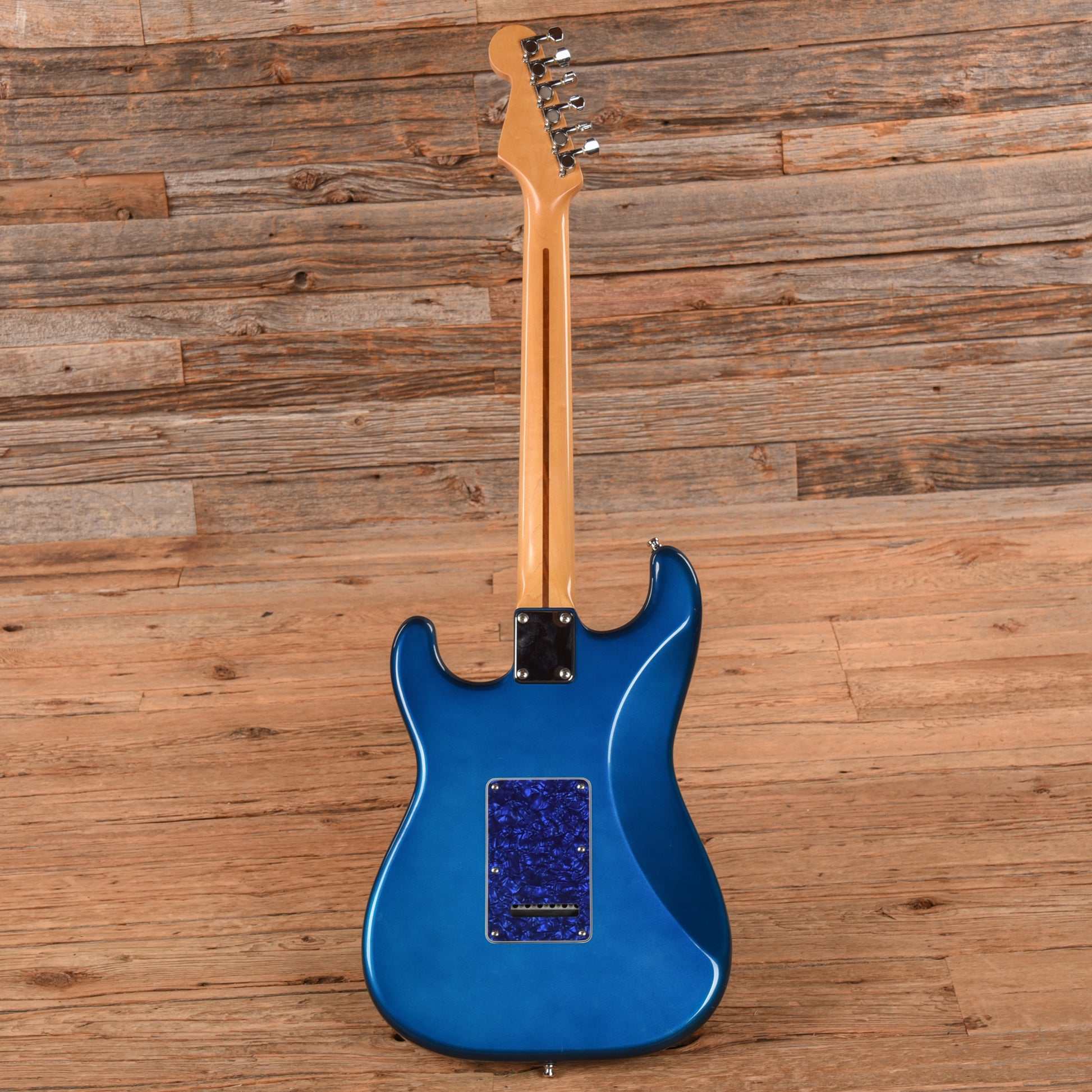 Fender ST-357V Stratocaster Reissue MIJ Neck with Unknown Body Blue Metallic Electric Guitars / Solid Body