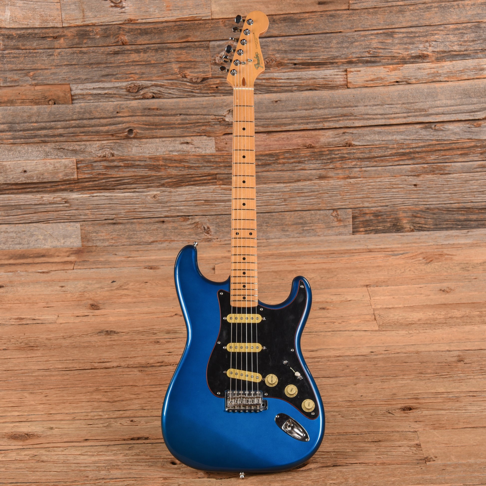 Fender ST-357V Stratocaster Reissue MIJ Neck with Unknown Body Blue Metallic Electric Guitars / Solid Body