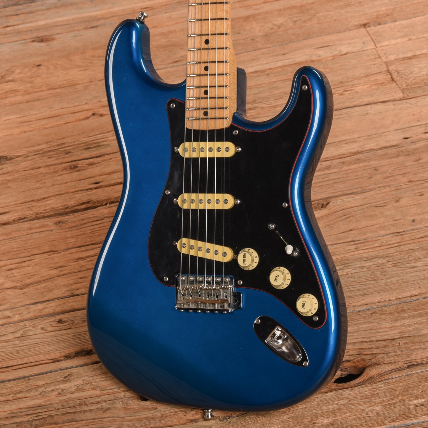 Fender ST-357V Stratocaster Reissue MIJ Neck with Unknown Body Blue Metallic Electric Guitars / Solid Body