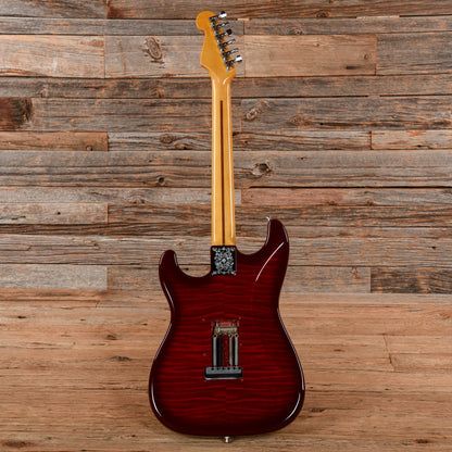 Fender ST-54 Stratocaster Reissue MIJ Crimson Burst Electric Guitars / Solid Body