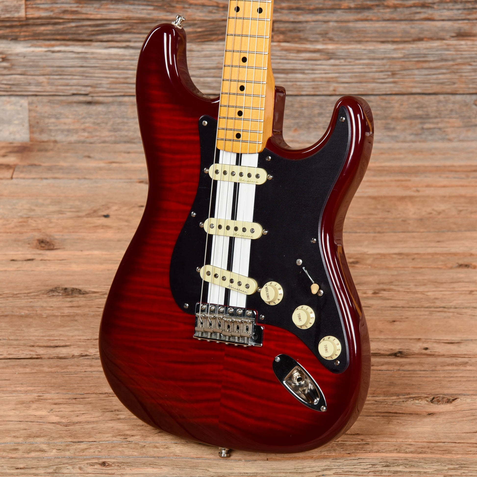 Fender ST-54 Stratocaster Reissue MIJ Crimson Burst Electric Guitars / Solid Body