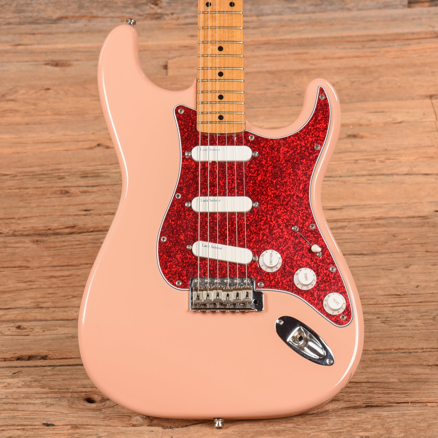 Fender ST-54 Stratocaster Reissue MIJ Neck with ST-62 Body Shell Pink Electric Guitars / Solid Body
