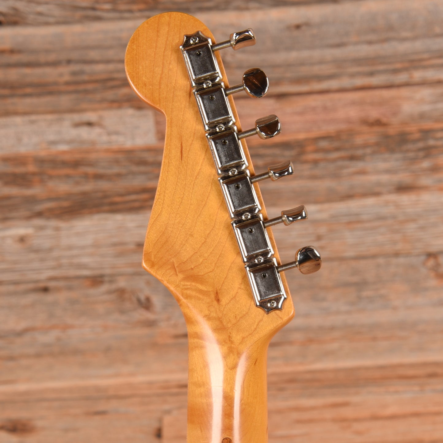 Fender ST-54 Stratocaster Reissue MIJ Neck with Unknown Body Cherry Sunburst Electric Guitars / Solid Body