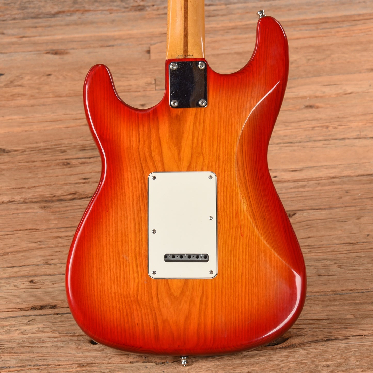 Fender ST-54 Stratocaster Reissue MIJ Neck with Unknown Body Cherry Sunburst Electric Guitars / Solid Body