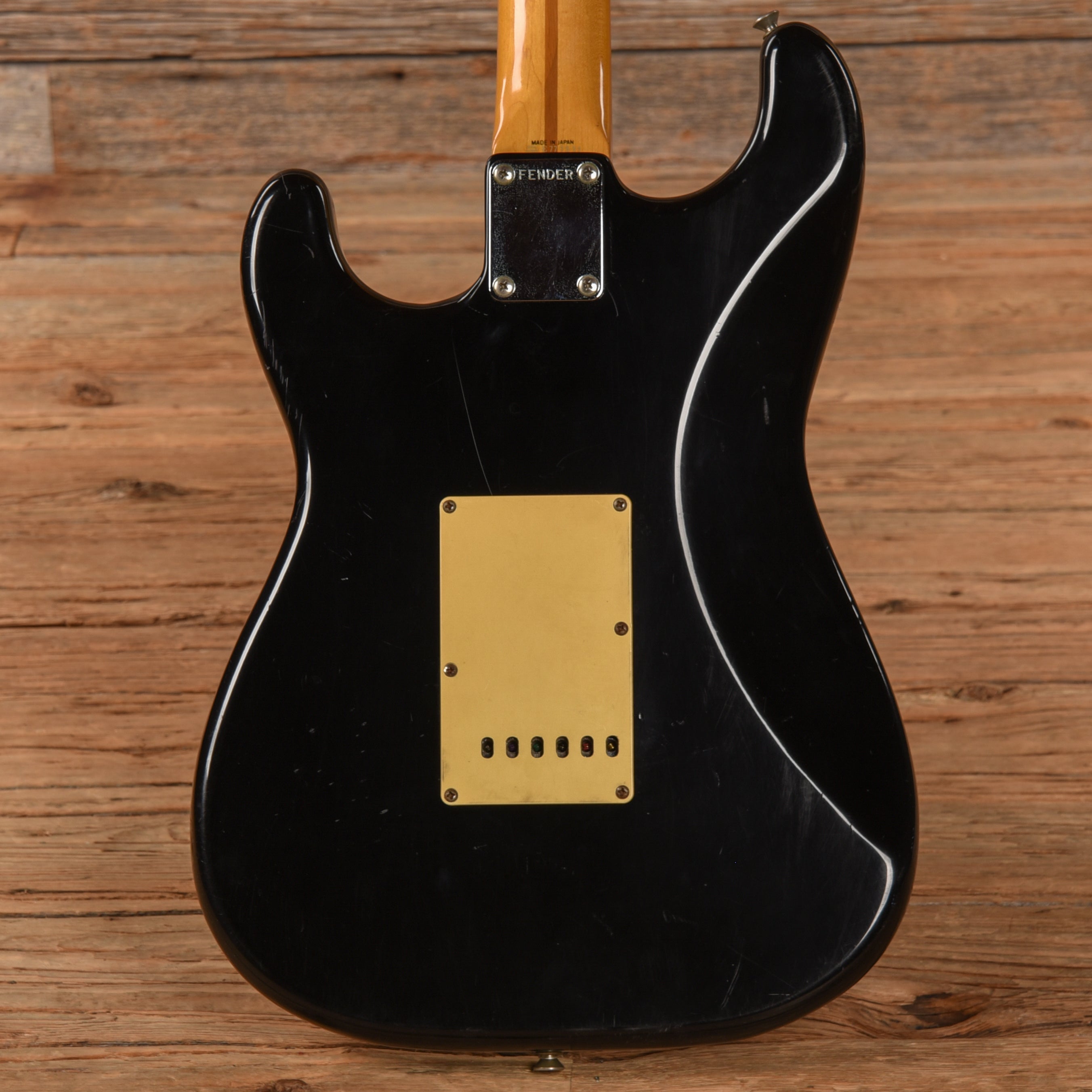 Fender ST-57 Black 1987 Electric Guitars / Solid Body