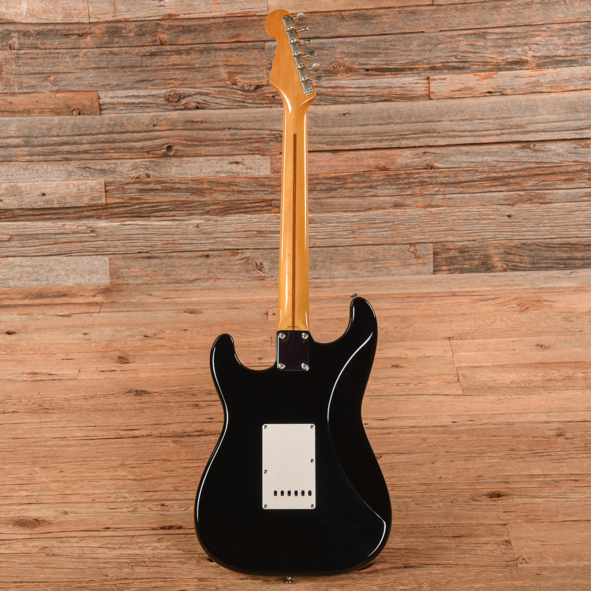Fender ST-57 Stratocaster Black 1980s Electric Guitars / Solid Body