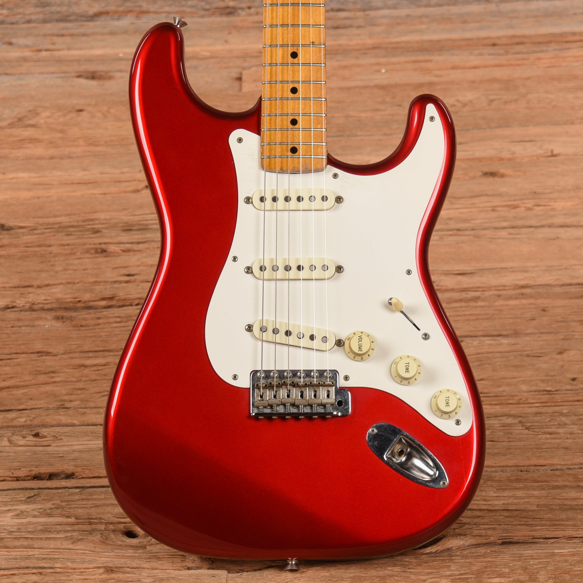 Fender ST-57 Stratocaster Candy Apple Red 1989 Electric Guitars / Solid Body