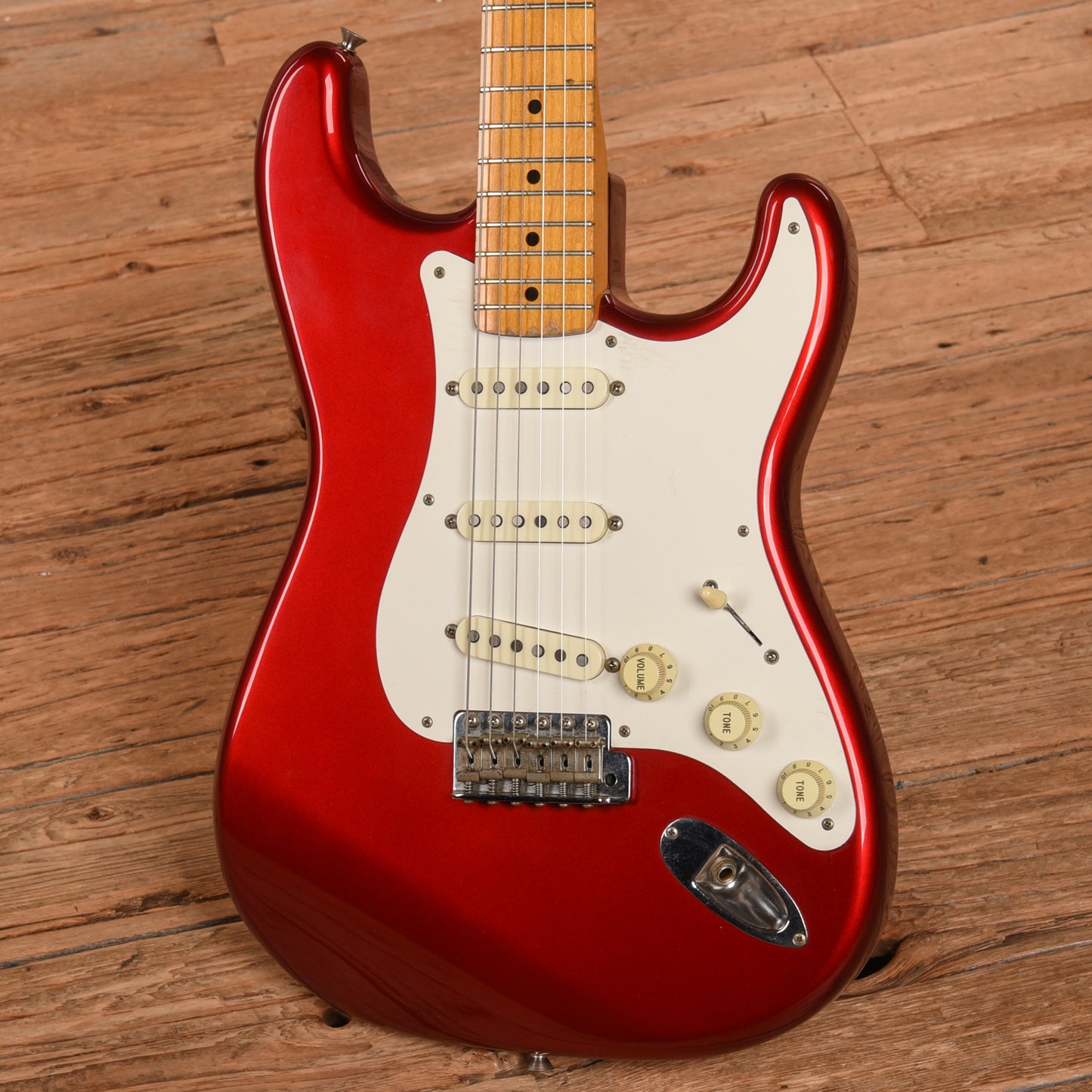 Fender ST-57 Stratocaster Candy Apple Red 1989 Electric Guitars / Solid Body
