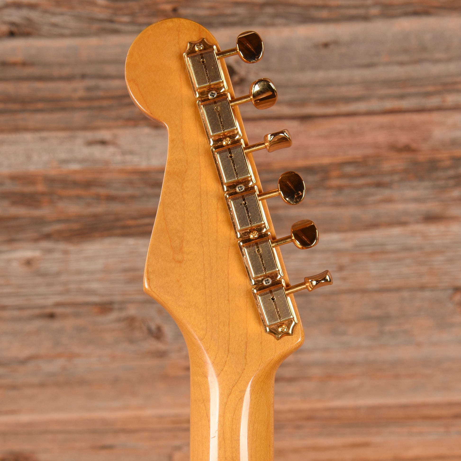 Fender ST-57 Stratocaster Reissue MIJ Transparent Green Electric Guitars / Solid Body