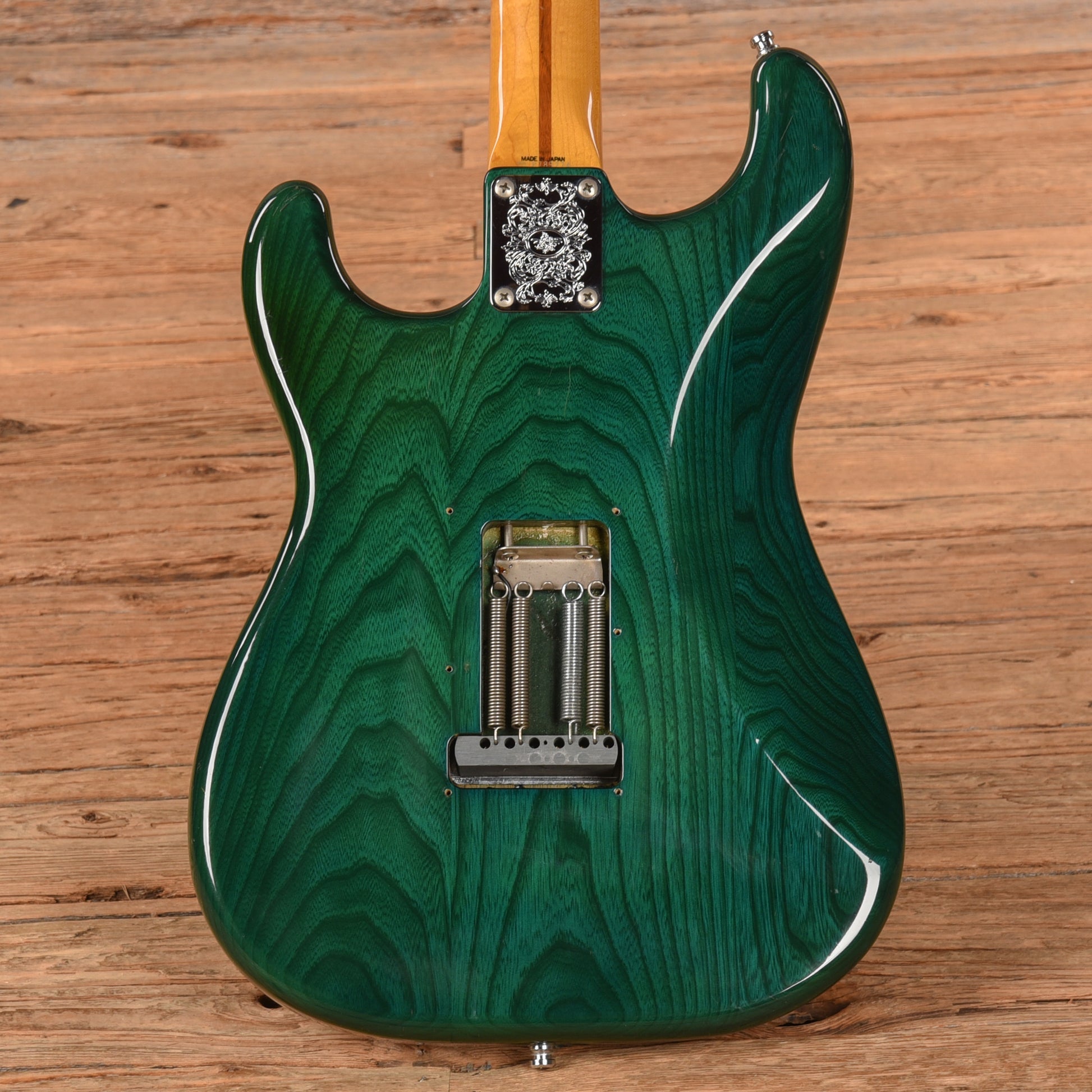 Fender ST-57 Stratocaster Reissue MIJ Transparent Green Electric Guitars / Solid Body