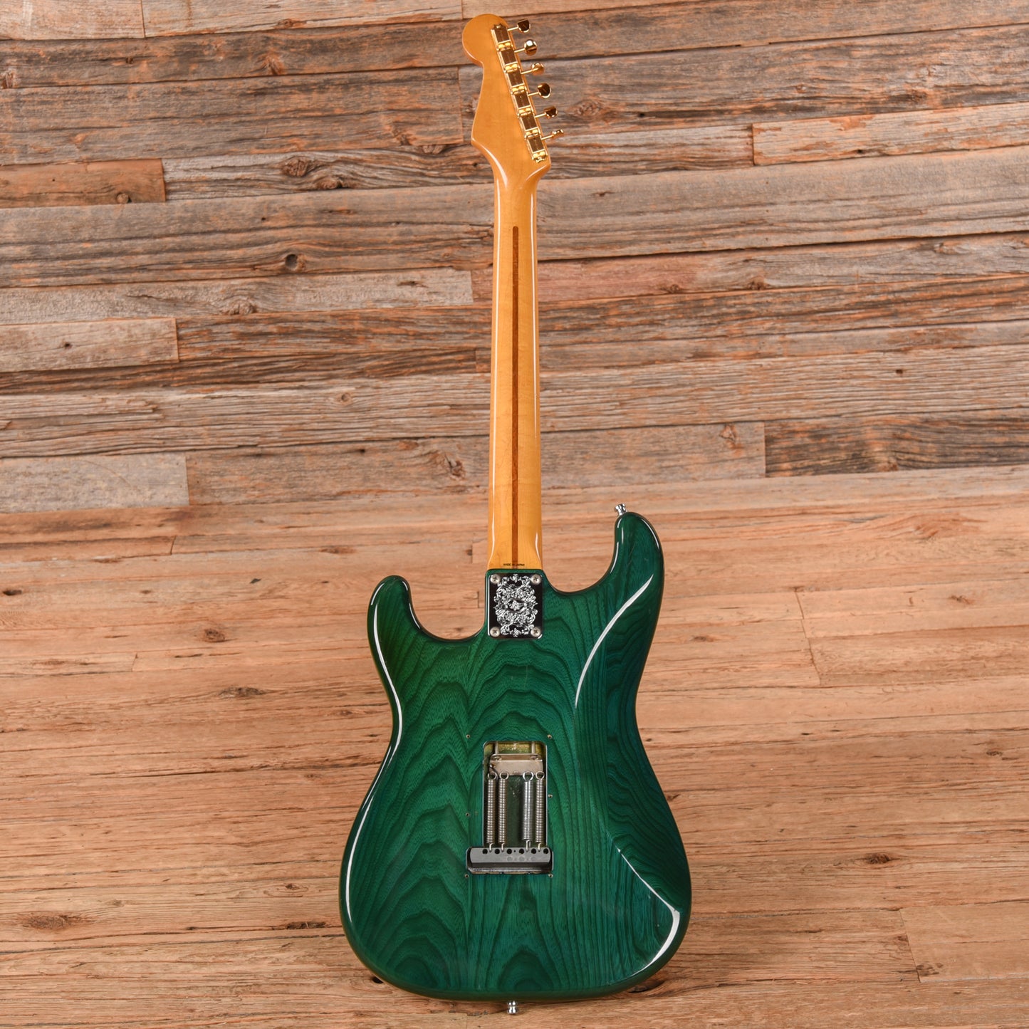 Fender ST-57 Stratocaster Reissue MIJ Transparent Green Electric Guitars / Solid Body