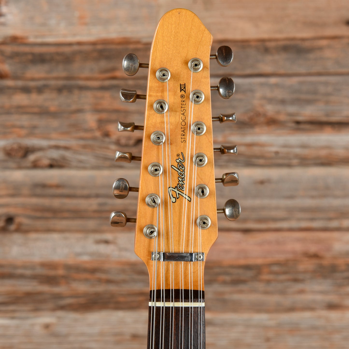 Fender ST-XII 12-String Stratocaster Black 1980s Electric Guitars / Solid Body