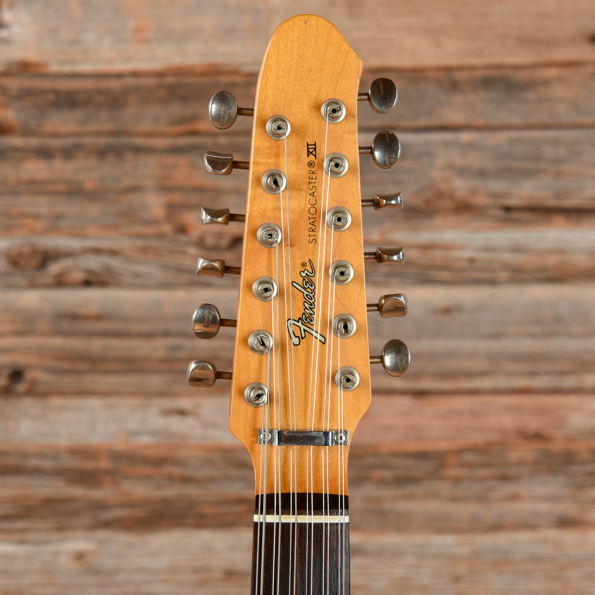 Fender ST-XII 12-String Stratocaster Black 1980s Electric Guitars / Solid Body