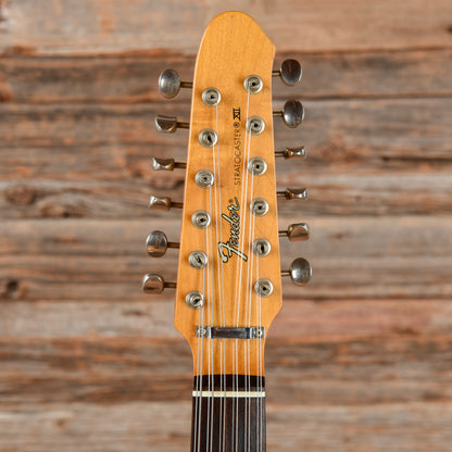 Fender ST-XII 12-String Stratocaster Black 1980s Electric Guitars / Solid Body