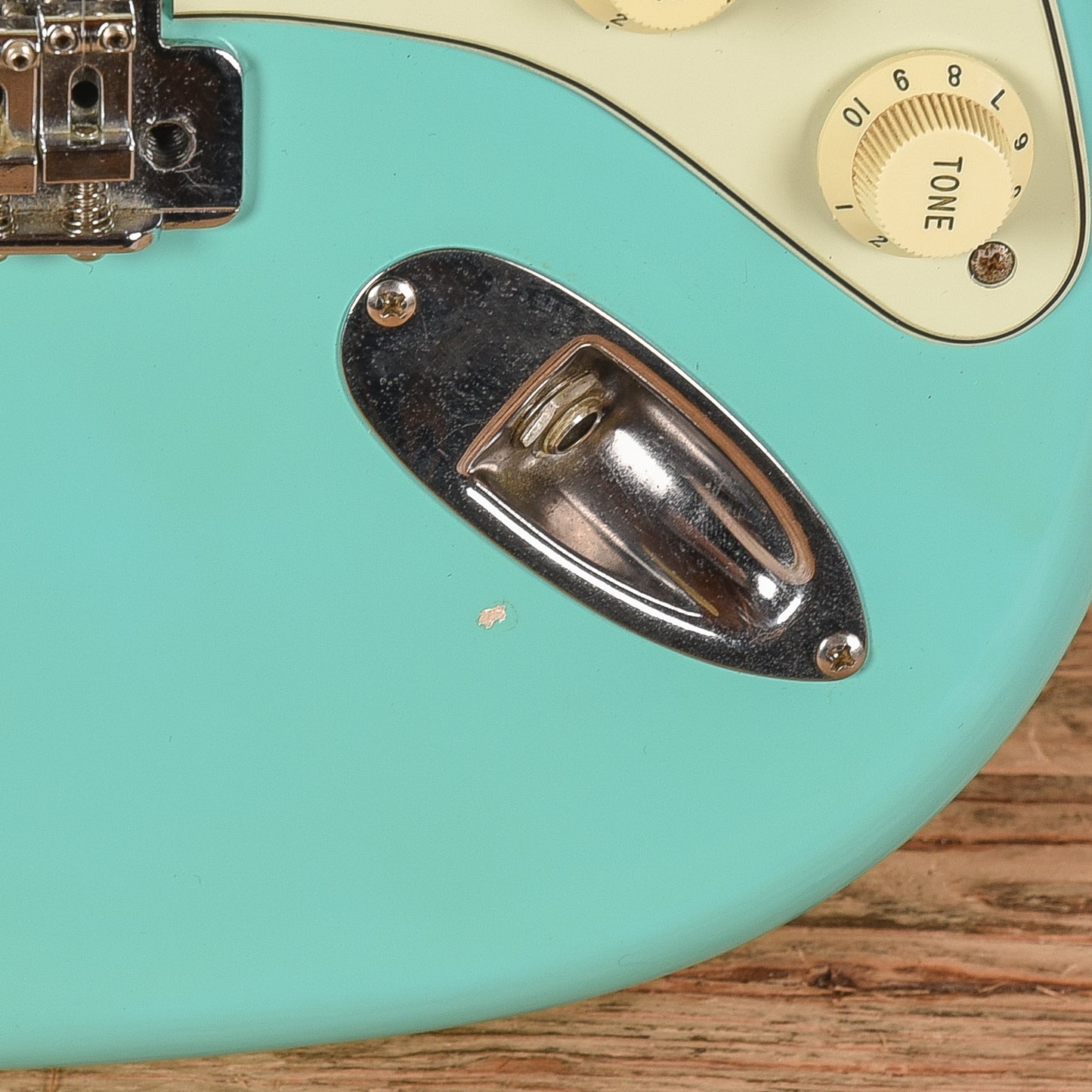 Fender ST72-55 Stratocaster Reissue MIJ Sea Foam Green Refin 1987 Electric Guitars / Solid Body