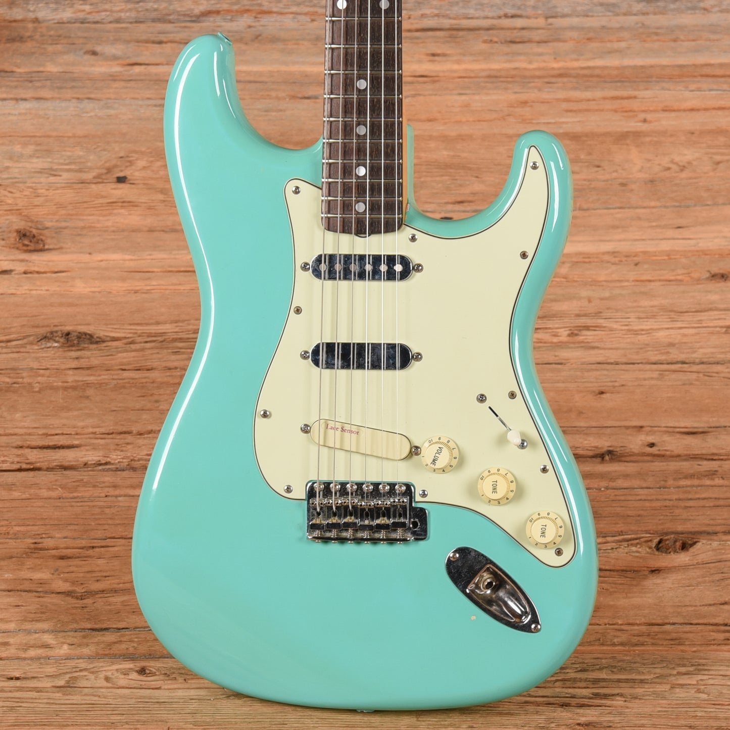 Fender ST72-55 Stratocaster Reissue MIJ Sea Foam Green Refin 1987 Electric Guitars / Solid Body