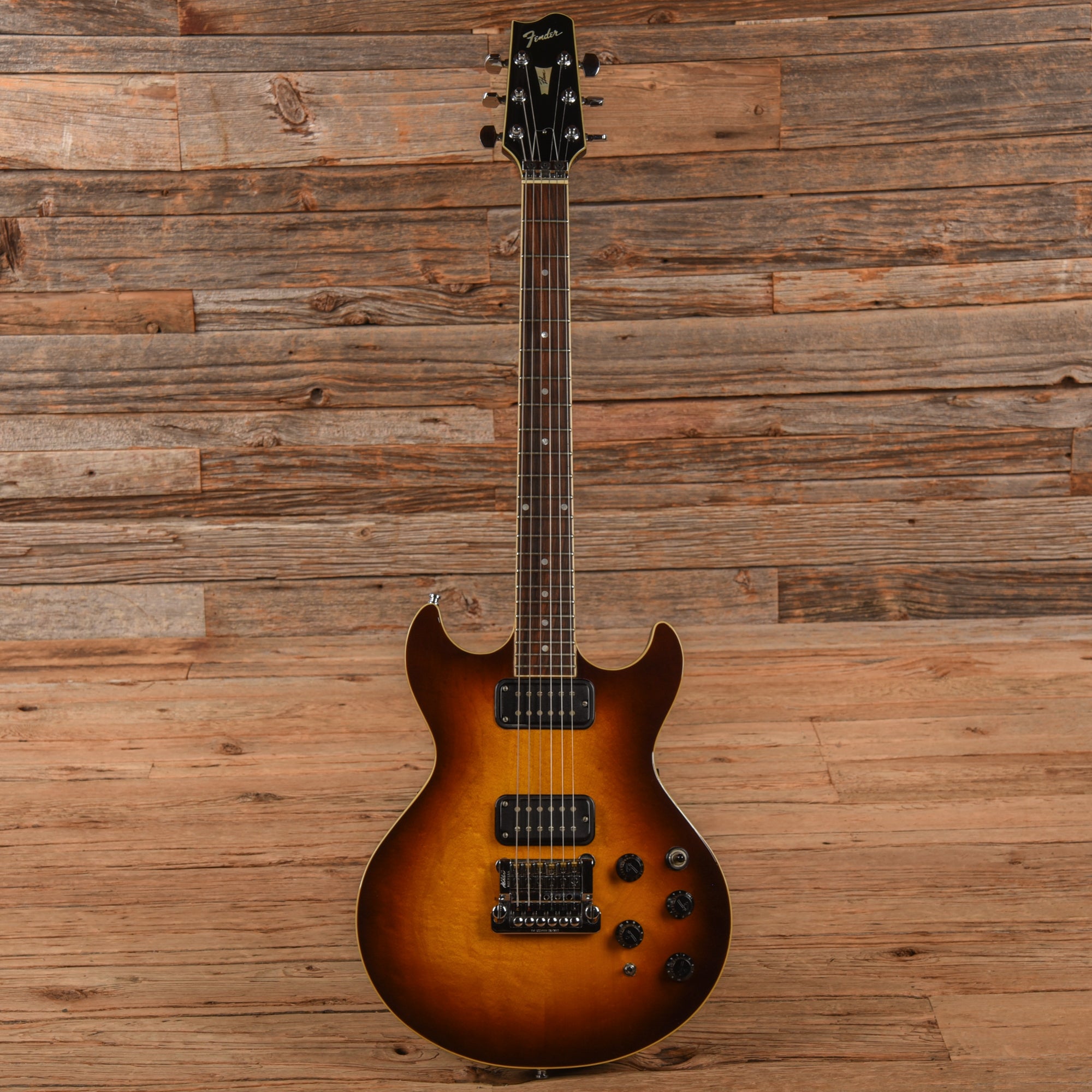Fender Standard Flame Sunburst 1984 Electric Guitars / Solid Body