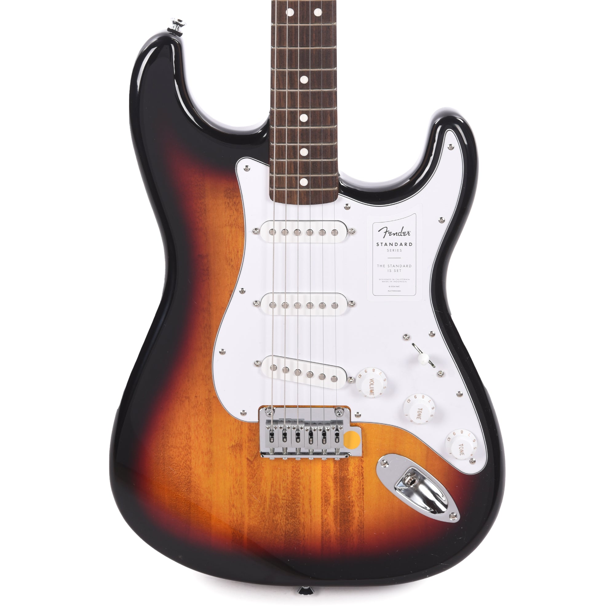 Fender Standard Stratocaster 3-Color Sunburst Electric Guitars / Solid Body
