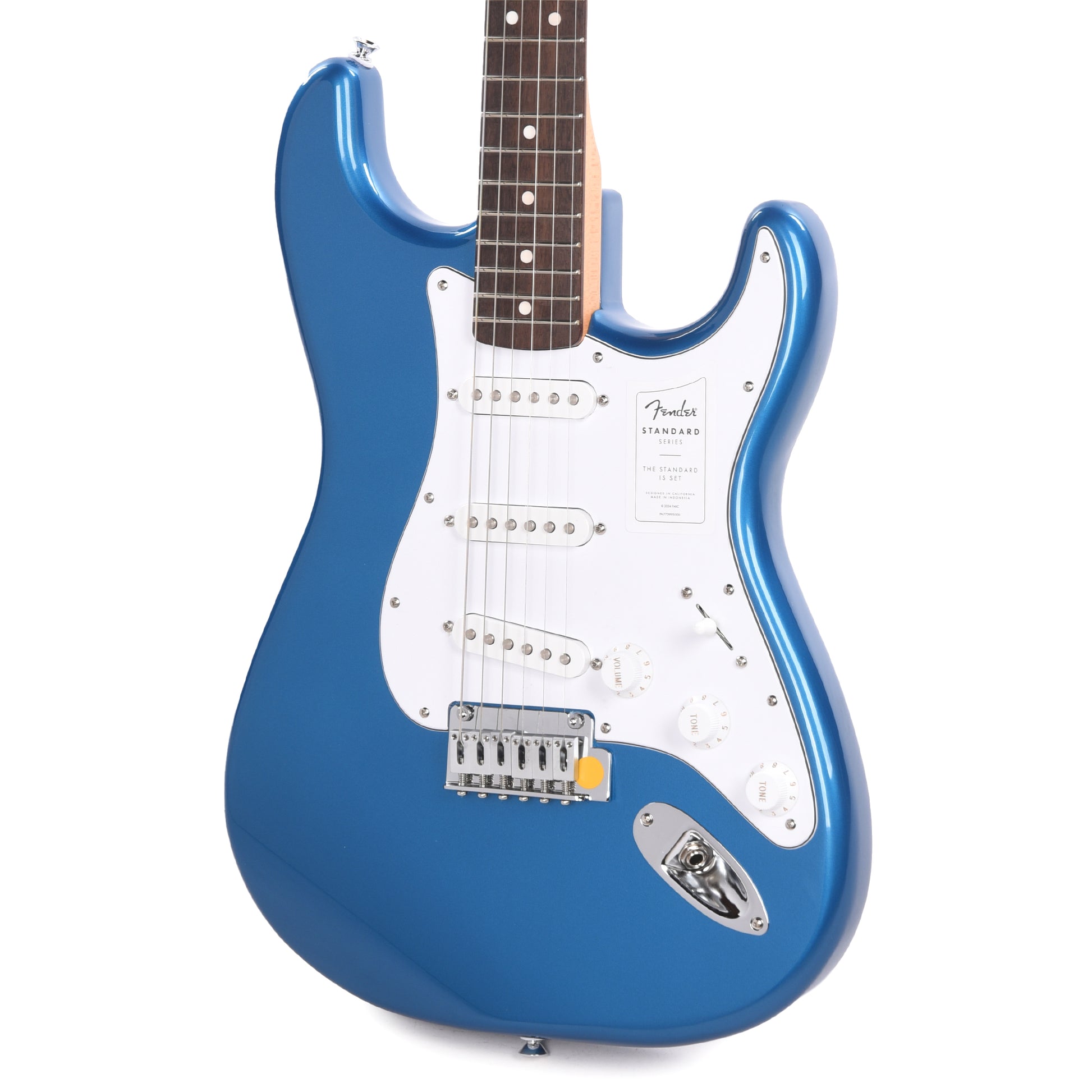 Fender Standard Stratocaster Aqua Marine Metallic Electric Guitars / Solid Body