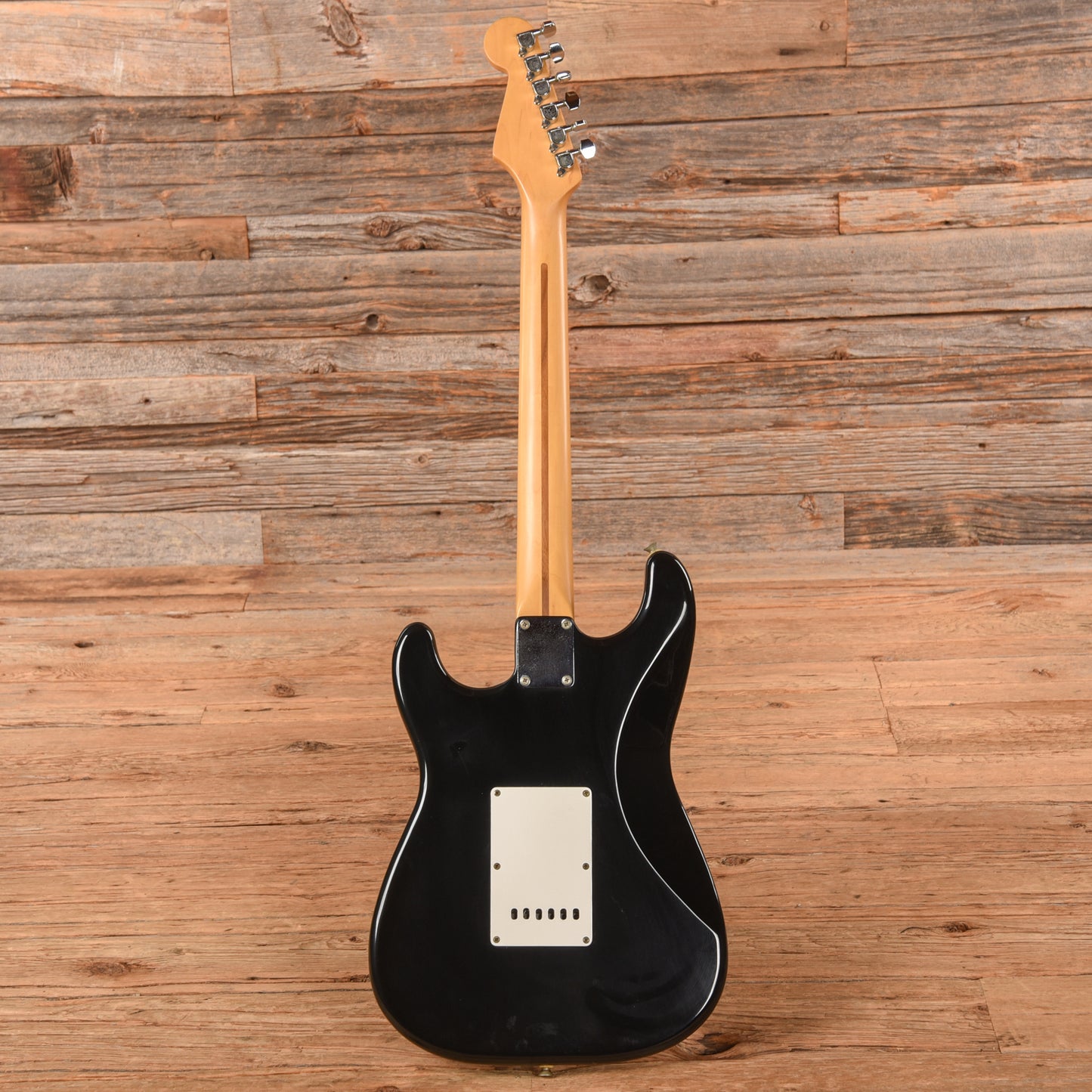Fender Standard Stratocaster Black 1990 Electric Guitars / Solid Body