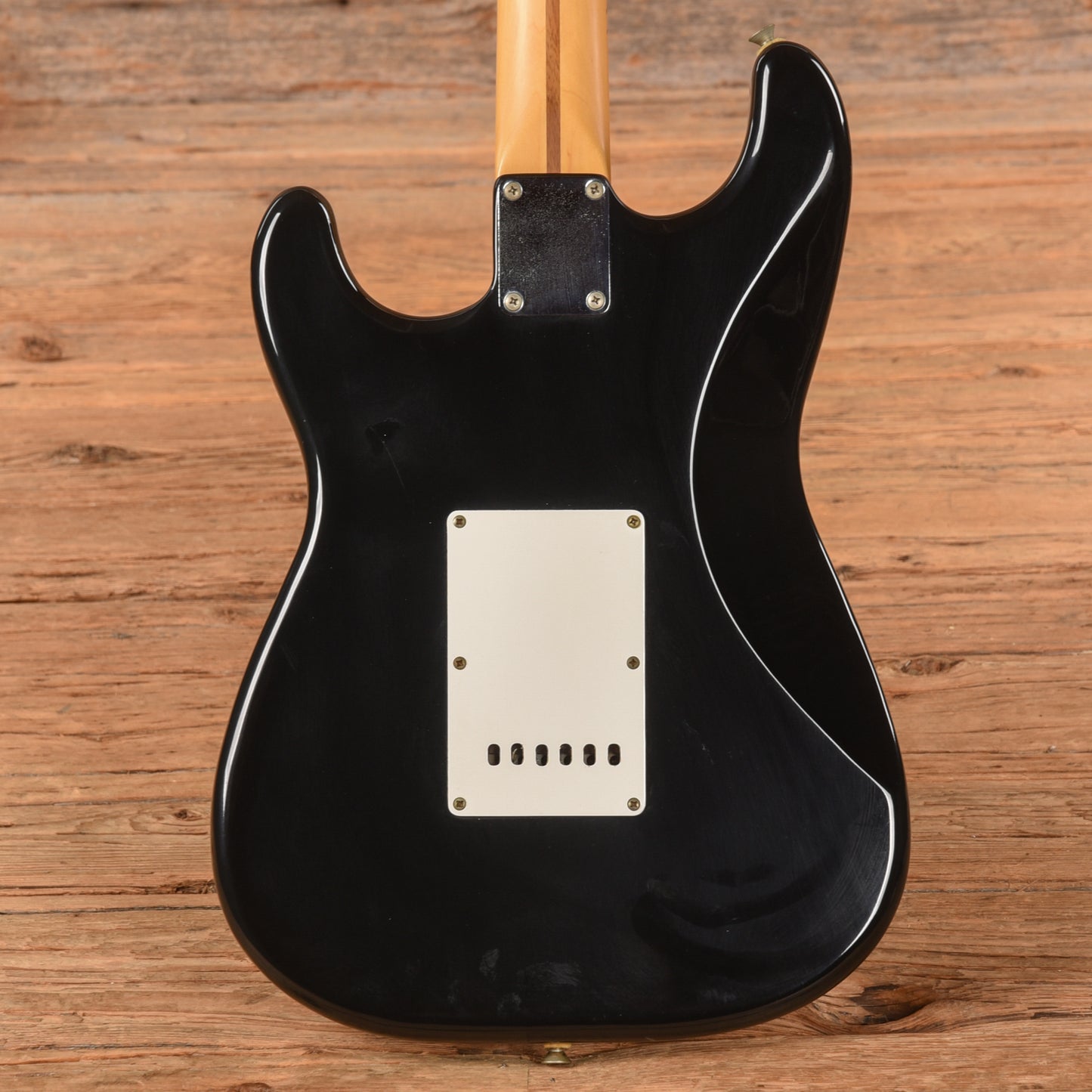 Fender Standard Stratocaster Black 1990 Electric Guitars / Solid Body