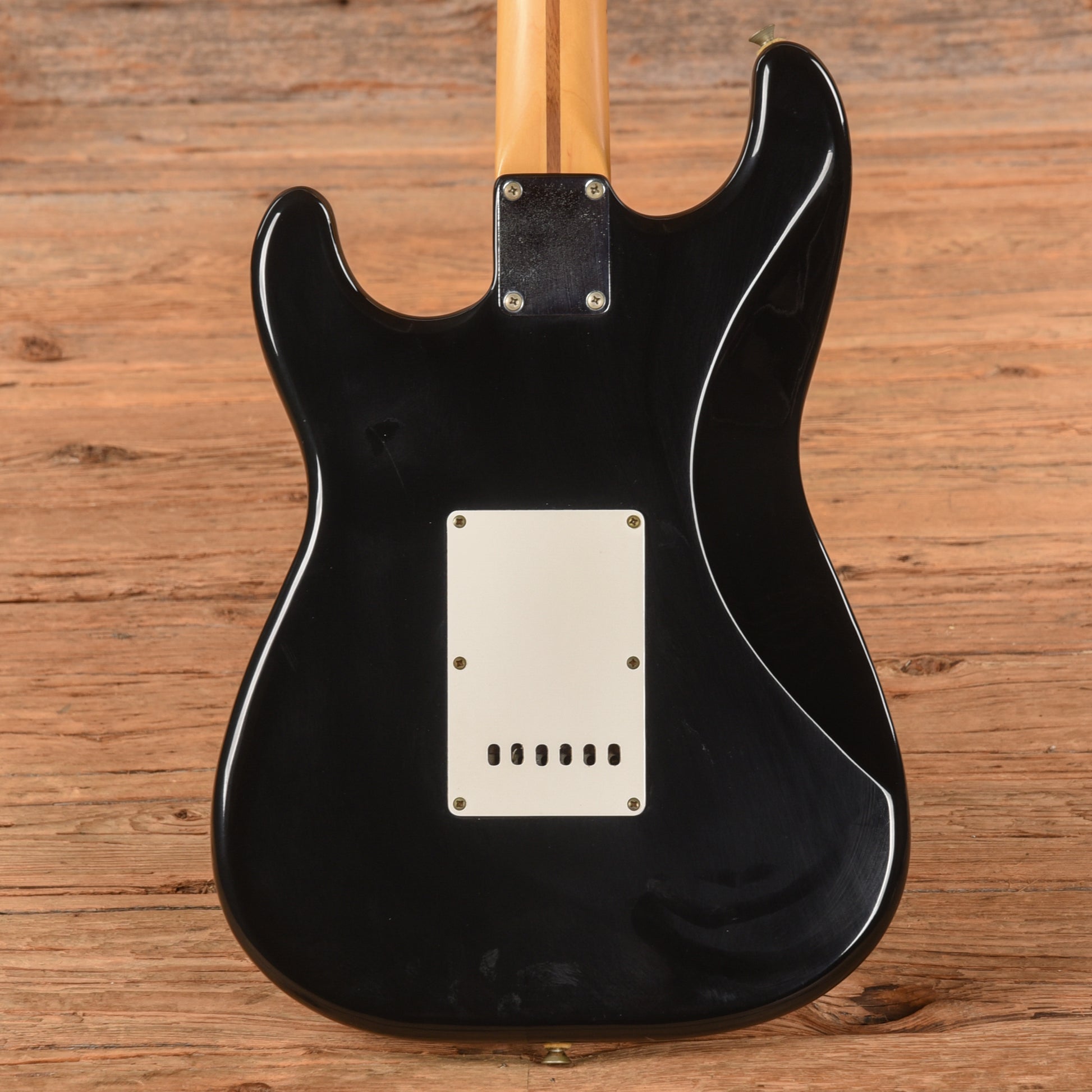 Fender Standard Stratocaster Black 1990 Electric Guitars / Solid Body